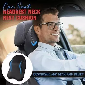 (SU)Подголовник автокресла, подушка для шеи, подголовник автокресла, подушка для шеи One size чёрный