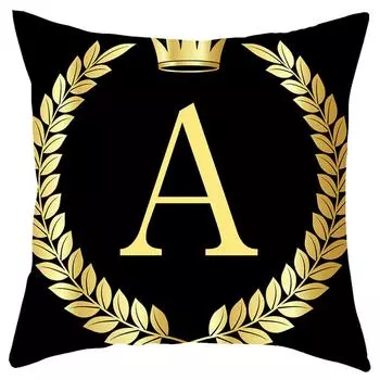 (SU)Рождественская наволочка из кожи персика, чехол для подушки, украшение для домашнего дивана D