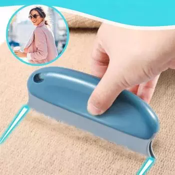 (SU)Ручная многофункциональная электростатическая щетка для удаления липких волос с домашними животными RD красный