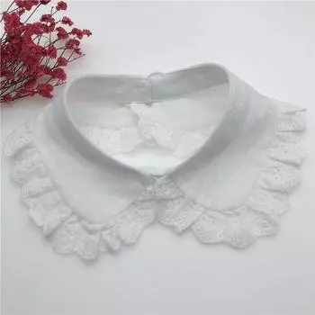 (SU)Тенденция женской моды и щедрый универсальный искусственный воротник Dlassic One size белый