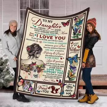 (SU)Удобное одеяло с запахом Идеальное одеяло с буквами подарок для друзей семьи и влюбленных One size