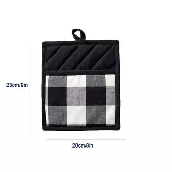 (SU)Утолщенная высокотемпературная изоляционная прокладка для выпечки в микроволновой печи (Набор из 2) чёрный