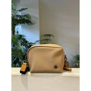 Su Xiaojin Fancy Retro Small Square Bag Large Capacity Small Bag Commuter Bag Unisex Style Men and Women s One-Shoulder Crossbody Fashion Tea Flower color