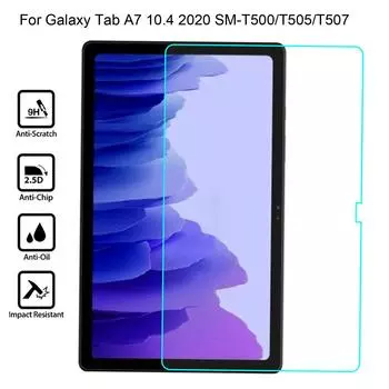 (SU)Защитная пленка для экрана из закаленного стекла для Galaxy Tab A7 10.4 2020 SM-T500/T505/T507 One size