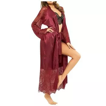 (SU)Женская мода Подтяжки Ремень Сексуальная ночная рубашка Нижнее белье L чёрный