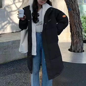 (SU)Женская осенне-зимняя модная хлопковая куртка с длинным рукавом и подкладкой. Хлопковая куртка. L жёлтый