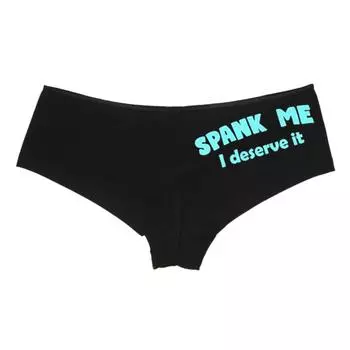 (SU)Женские модные трусы, трусики, сексуальное забавное бесшовное белье с принтом S