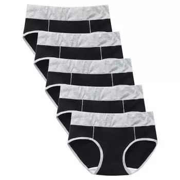 (SU)Женские однотонные лоскутные трусы Трусики Нижнее белье Трусики Бикини Трусы XXXL фиолетовый