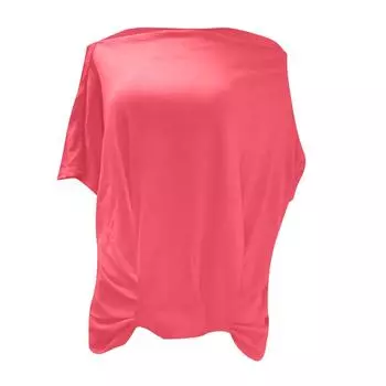 (SU)Женские топы с открытыми плечами, летние повседневные футболки с короткими рукавами и закрученным узлом