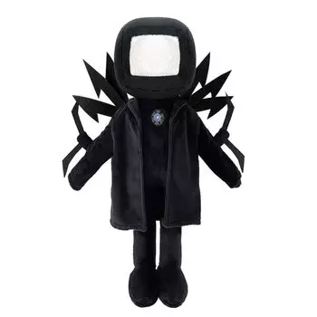 SUANES Skibidi унитаз плюшевый унитаз плюшевая игрушка мультяшная игра кукла Skibidi унитаз плюшевая игрушка сетка аниме мальчики и девочки веер обнимашка подушка мягкая игрушка