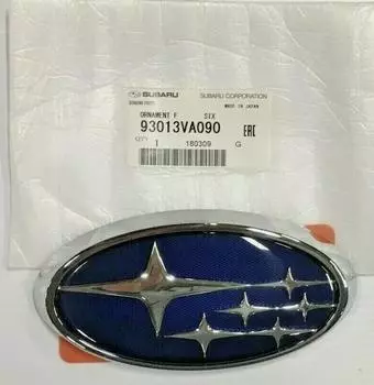 Subaru 2015-2023 Передняя решетка Эмблема Украшение Impreza WRX STI НОВЫЙ 93013VA090 OEM