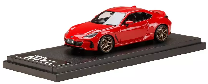 Subaru BRZ 2021 Custom Version Ignition Red 1/43