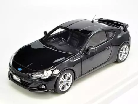 Subaru BRZ S AeroPackage Crystal Black Silica Готовый продукт WIT S 1/43