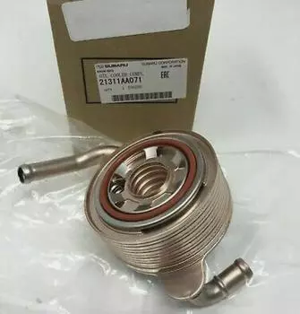 SUBARU Genuine 2004-08 Forester Двигатель Масляный Радиатор Сборка 21311AA071