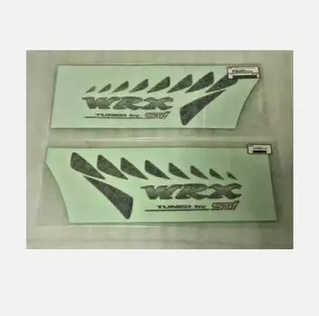 SUBARU Genuine Impreza WRX STI GC8 Rear Side Fender Decal Sticker LH RH OEM
