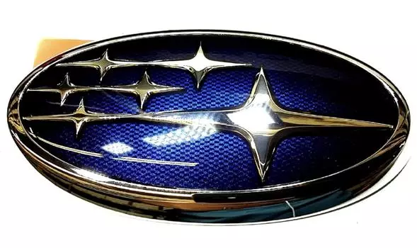 Subaru Genuine OEM Impreza 93013FE131 WRX STI Front Grille Star Emblem 2006-2007