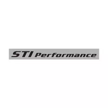 SUBARU [Genuine Subaru] STI [Performance Sticker Mini (Black)]