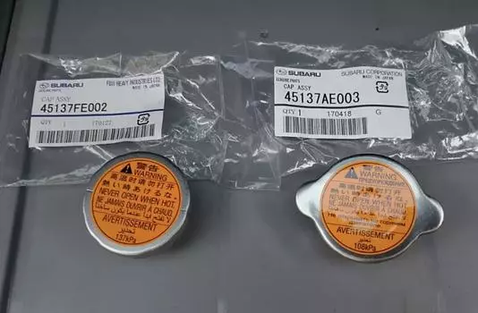 SUBARU Impreza Forester Legacy Outback Оригинальная крышка радиатора и бака OEM JDM J