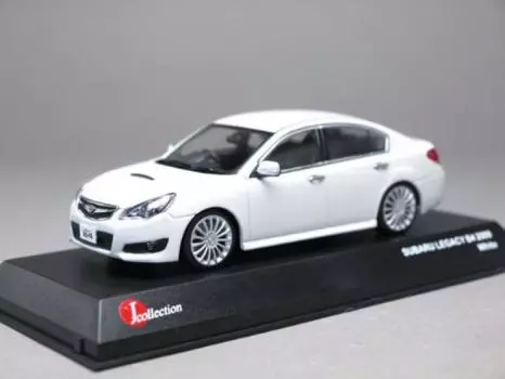 SUBARU LEGACY B4 2009 White Completed Product J-collection 1/43