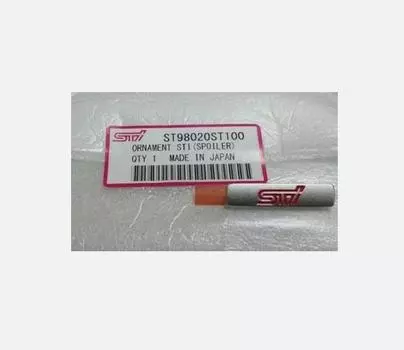 Subaru OEM STi BRZ Impreza Legacy WRX Передний спойлер Эмблема ST98020ST100 JDM