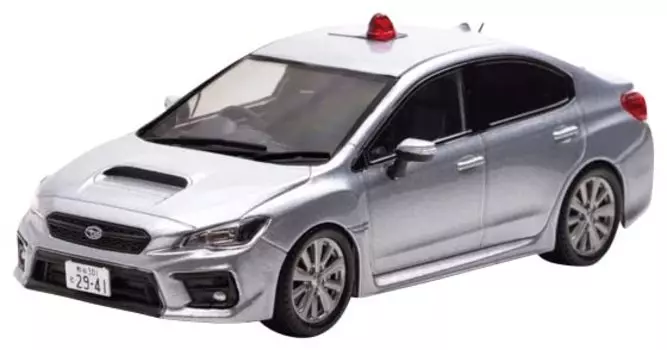 Subaru WRX S4 Eye Sight 2019 Полиция префектуры Сайтама, дорожно-транспортное средство, замаскированное, серебристый, готовый продукт, RAI S 1/43 2.0GT (VAG) серебряный