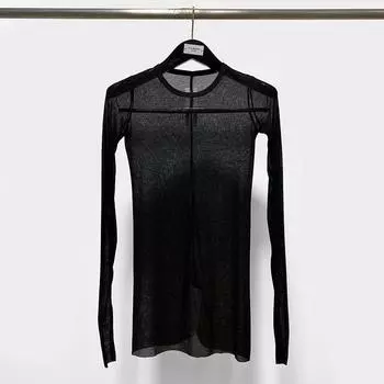 SUBHUMAN Женская футболка в темном стиле | Тонкая, удобная, облегающая трикотажная футболка Medium чёрный