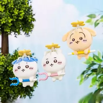 Subjugation Mascot Plush Official Hachiware Rabbit Complete Set of 3 Types 13cm Gift Present Birthday Christmas of 3 Chii kawa Chii kawa Approx. (Set