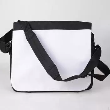 Сублимационная сумка через плечо для женщин и мужчин, портативные многоразовые тканевые сумки, пустое плечо