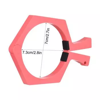 Сублимационный зажим, нескользящий инструмент для сублимационной заготовки, кружка с регулируемым открытым углом на 20 унций P-2 розовый