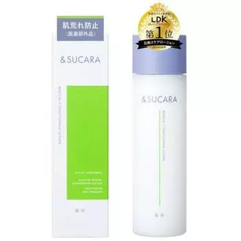 &SUCARA Medicated Conditioning Lotion (Quasi-drug/Lotion/180ml) Rough Skin Dryness Dullness (Contains Ceramide/Heparin Similar/Coix Barley) Barrier Fu