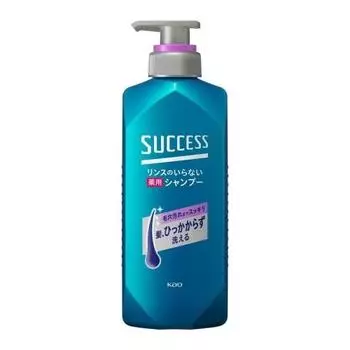 Success Medicated shampoo that does not require rinsing 400ml Oil wax odor One-shot cleansing Shampoo that does not damage your hair Aqua Citrus fragr