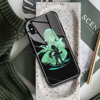 Sucrose Genshin Impact Game Glass, мягкий силиконовый чехол для телефона, чехол для iPhone SE 6s 7 8 Plus X XR XS 11 12 13 Mini Pro Max iPhone 6 6s&Tempered Glass case