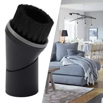 Suction Brush 1* 35mm Attachment Black Rust-Free Plastic