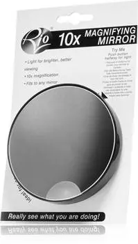 suction cup magnifying mirror TU прозрачный