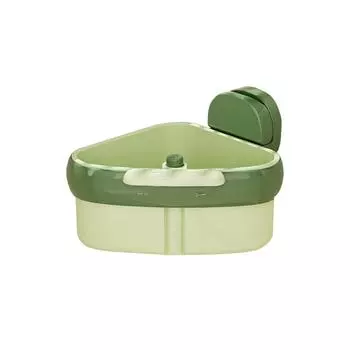 Suction Cup Sink Basket Home Kitchen Sink Separation Food Residue Filter Basket One Size зелёный