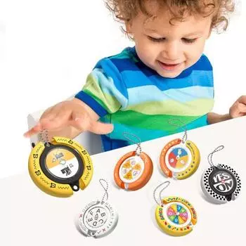 Судьба Решение Игрушка для снятия стресса Тревога Поворотный стол для взрослых Вращающееся колесо Веселая игрушка Подарок для мужчин и женщин