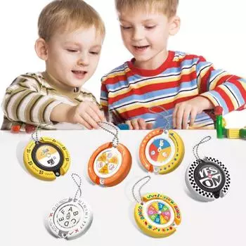 Судьба Решение Игрушка для снятия стресса Тревога Поворотный стол для взрослых Вращающееся колесо Веселая игрушка Подарок для мужчин и женщин