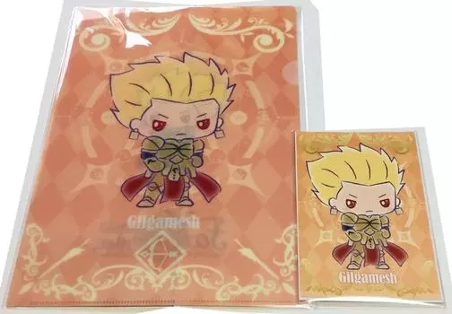 судьба великий заказ fgo sanrio sanrio сотрудничество A4 прозрачный файл открытка Гильгамеш
