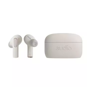 SUDIO E3 Wireless Earphones Canal Type With Microphone iOS Android Compatible IPX4 Level ANC Noise Canceling (White) (Bluetooth5.3 / / / Waterproof) белый