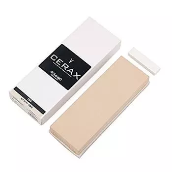 Sue Hiro Cerax Medium Whetstone 1000 with Rubber Frame 707 белый