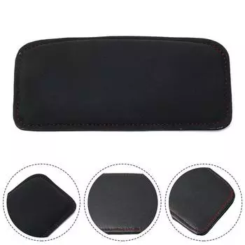 Suede Car Pillow Car Knee Pad Auto Cushion Comfortable Elastic Memory Foam Leg Pad Thigh Support Interior Accessories