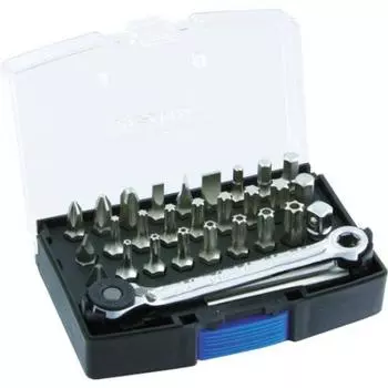 Suekage Tool Reverse Gear Ratchet Set Pro-Auto 31PC.Mini MRG-1431S оранжевый