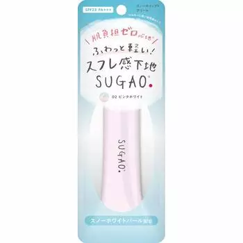 SUGAO Snow Whip Cream BB Pink 25g Cream, White, (x 1)