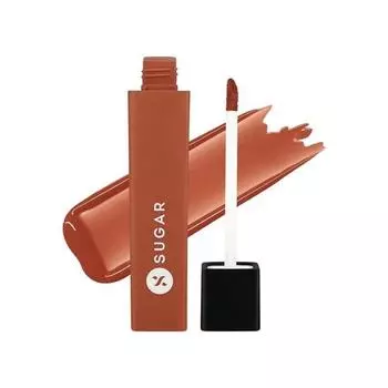 SUGAR Cosmetics Drop A Tint Lip Oil | Glossy & Tinted | Longlasting | Transferproof & Smudgeproof | (03 Thera Terracotta, 4ml)