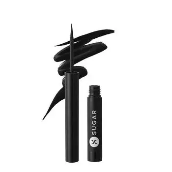 SUGAR Cosmetics - Eye Warned You So! - Double Matte Eyeliner Gel - 100% Waterproof Eye Liner With Matte Finish, Multicolor