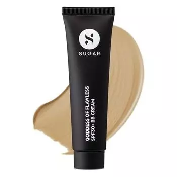 SUGAR Cosmetics Goddess Of Flawless BB Cream with Matte Finish | Long Lasting - 25 Macchiato