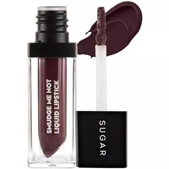 Sugar Cosmetics Liquid Smudge (Слива Браун) Матовая губная помада