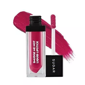 SUGAR Cosmetics Matte As Hell Crayon Lipsticks For Women | Lasts Upto 12Hrs | Lip Crayon With Sharpener | Smudge Me Not Matte Liquid Lipsticks
