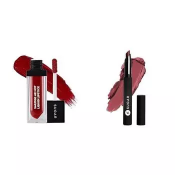 SUGAR Cosmetics Smudge Me Not Mini Matte Liquid Lipstick | Lasts Upto 12 Hrs | Transferproof | Transferproof & Smudgeproof