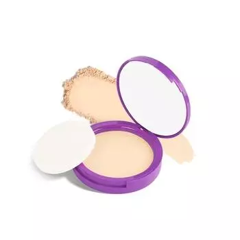 SUGAR POP Longwear Matte Compact для всех типов кожи 02 бежевый для светлой и средней кожи | Среднее покрытие | Компактная пудра для лица для всех типов кожи | 9 г
